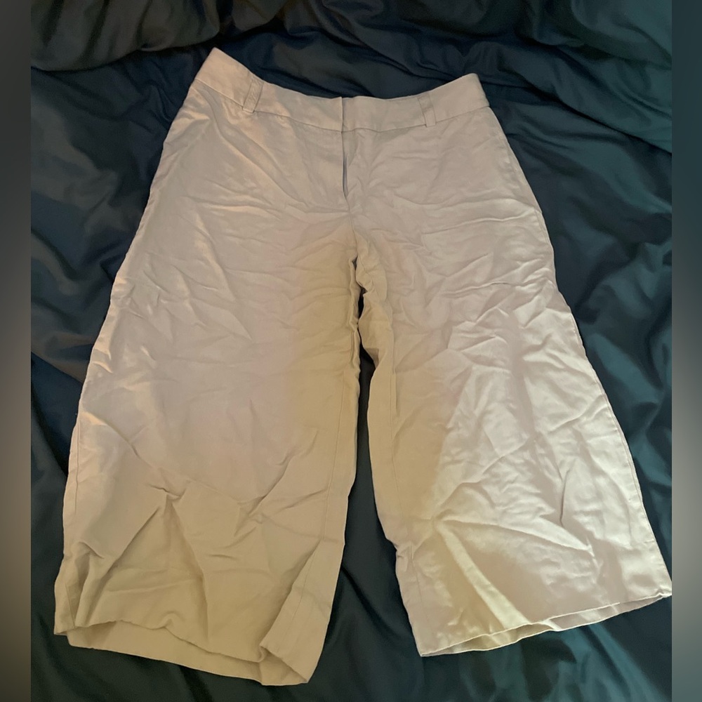 White House Black Market Beige Trousers